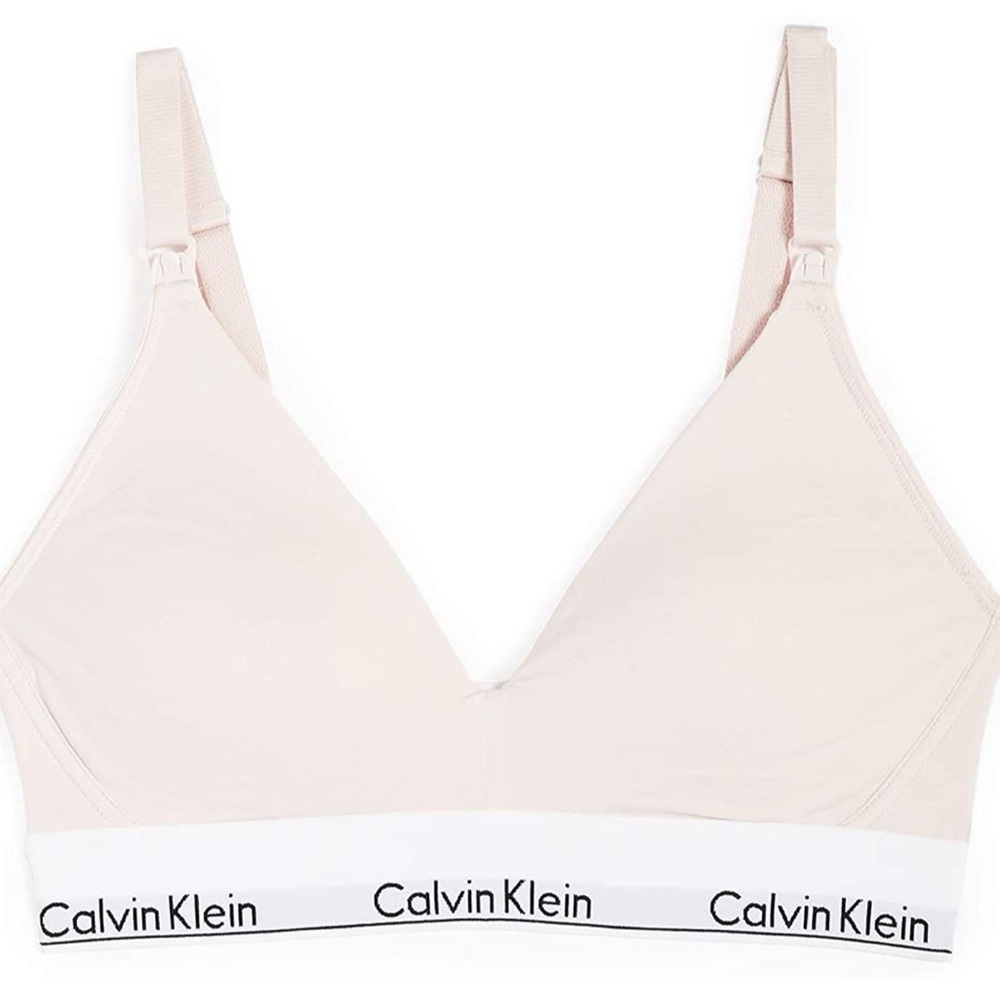 Calvin Klein Triangle Nursing Bra (Size XL)